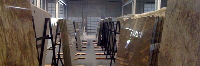 marble stones warehouses with overhead cranes warehouse