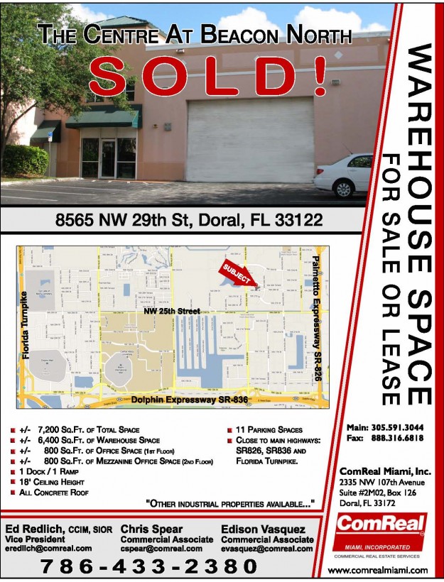 doral warehouse condo