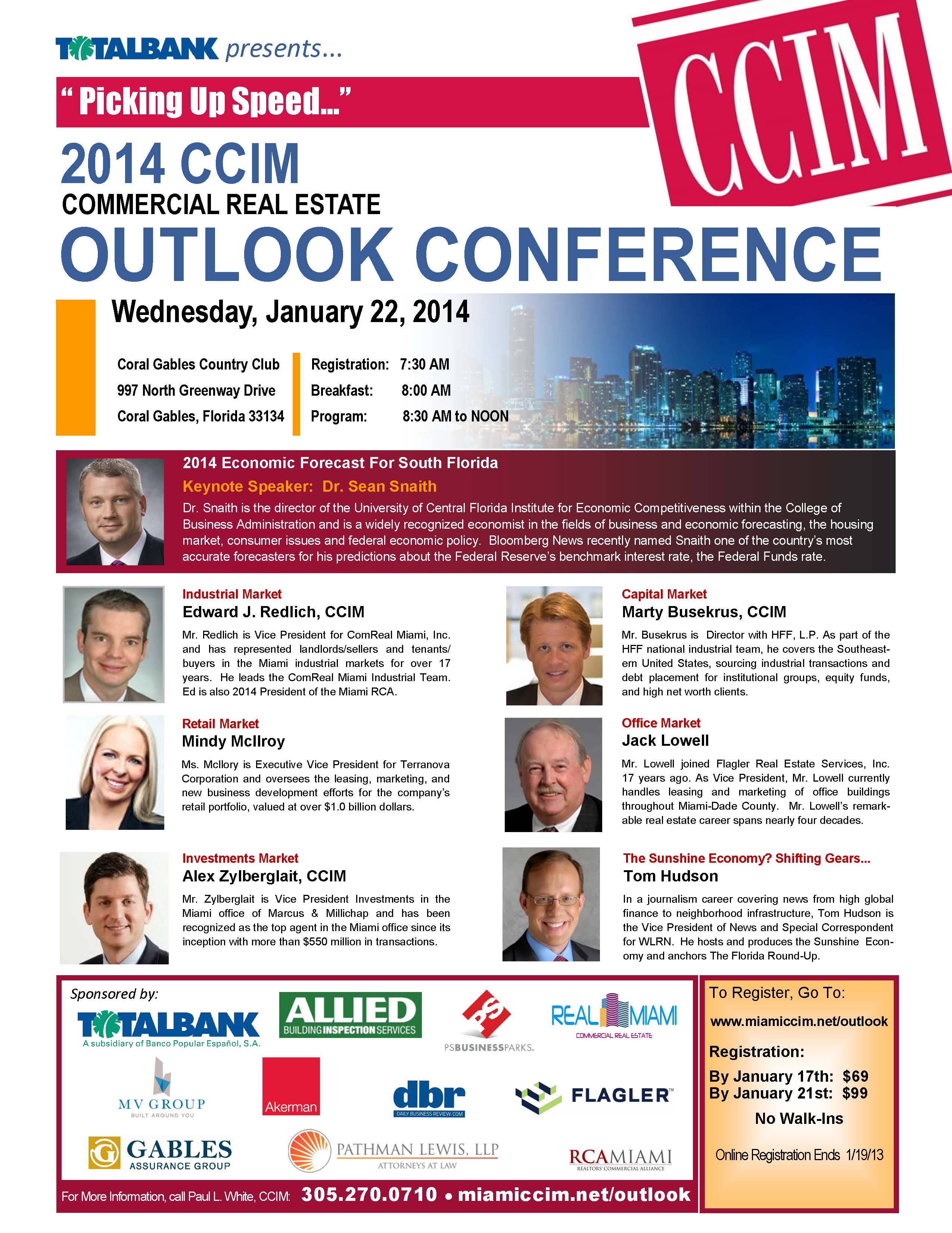CCIM Miami 2014 Commercial Real Estate Outlook Conference